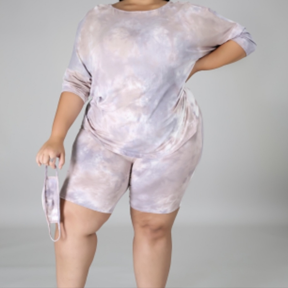 Tide eye short set